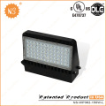 UL Dlc Listado Outdoor Preto 150W LED Wall Pack Light